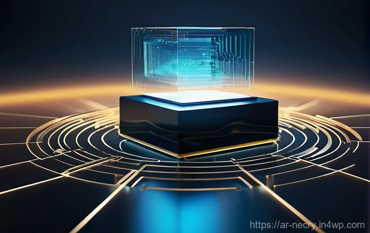 스마트폰 보안 취약점 분석 - **A secure digital realm.** At the center, a modern, sleek smartphone glows softly, stylized as a pr...